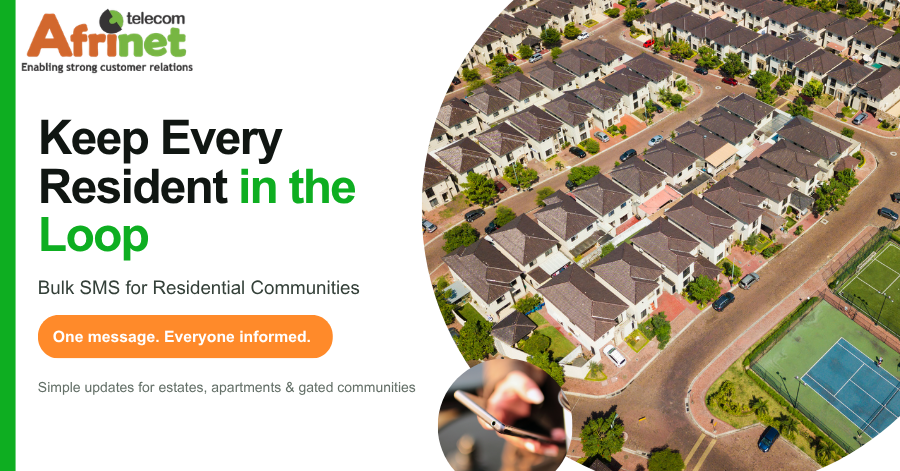 Bulk SMS for residential communities
